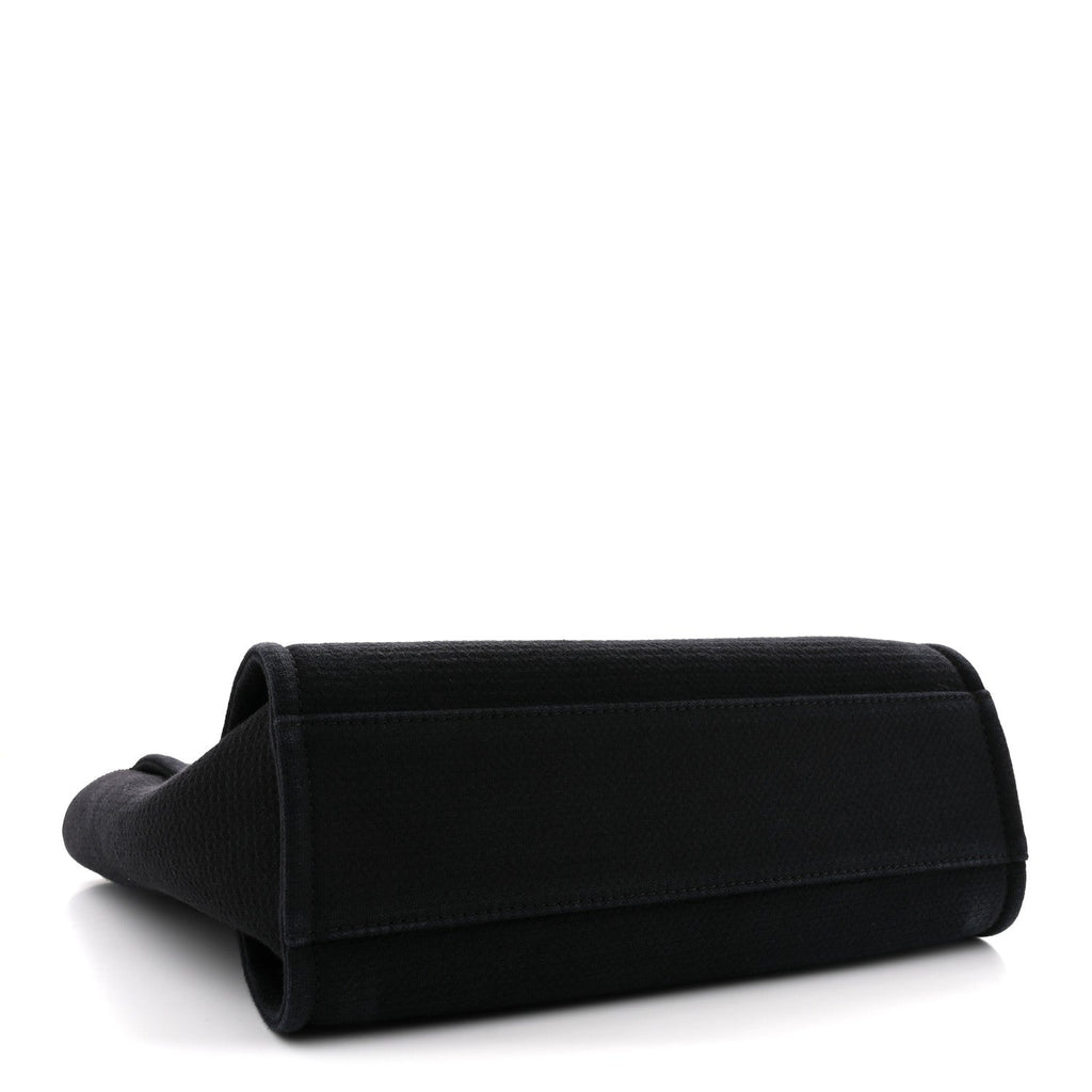 Mixed Fibers Small Deauville Tote Black