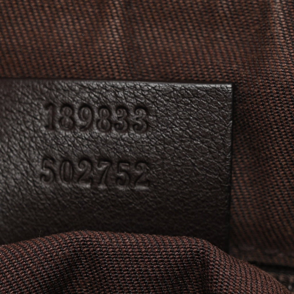 Monogram Large Abbey Hobo Brown