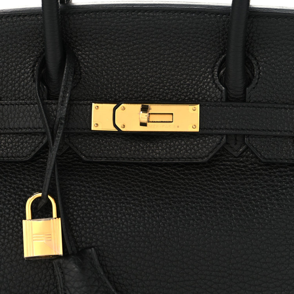 Togo Birkin 30 Black