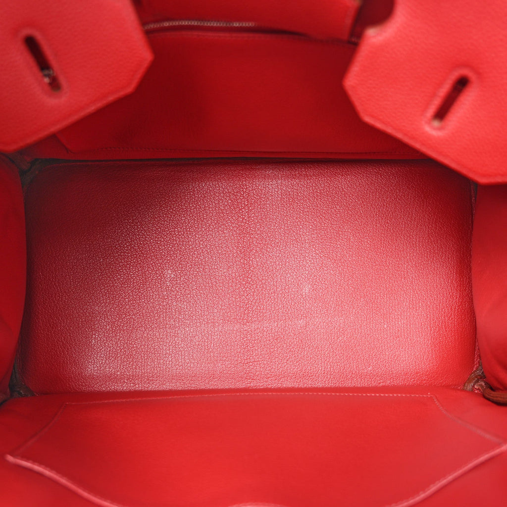 Togo Birkin 35 Rouge Garance