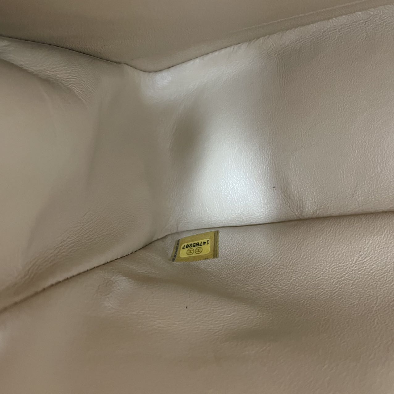 Chanel Classic Jumbo Double Flap Lamb Beige 2011