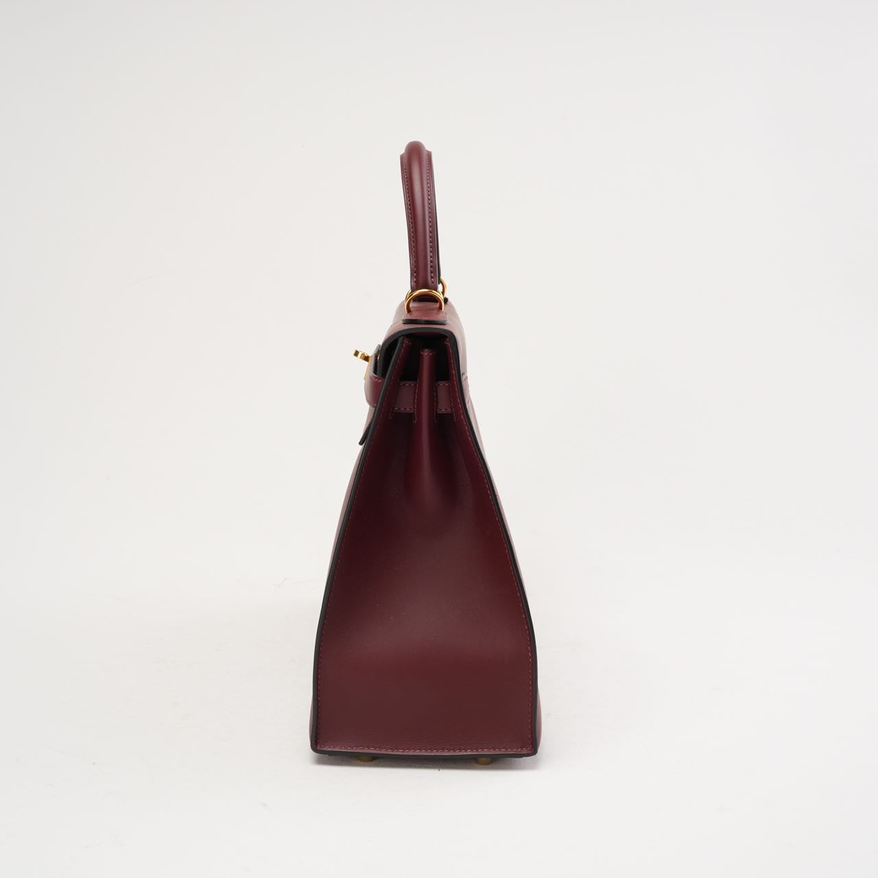 Hermès Kelly 32 Sellier Red (Rouge H) Box Leather 2017