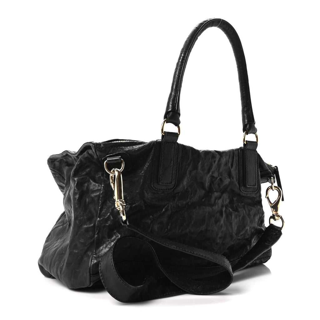 Tumbled Sheepskin Large Pandora Black