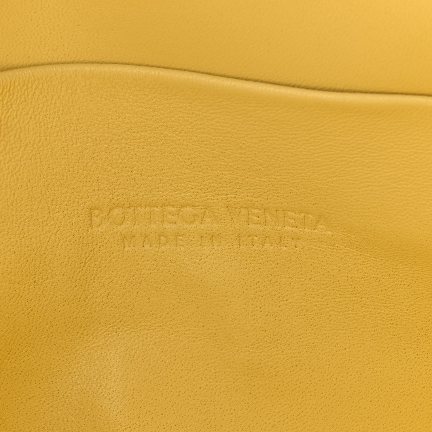 Paper Calfskin Puffy Flap Butter Brass