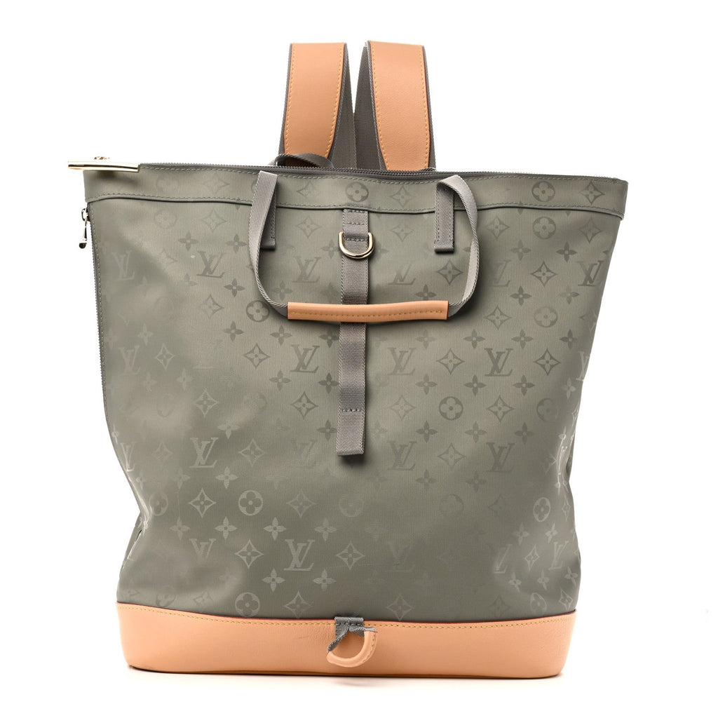 Monogram Titanium Backpack Tote