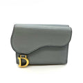 Dior Leather Saddle Compact Wallet