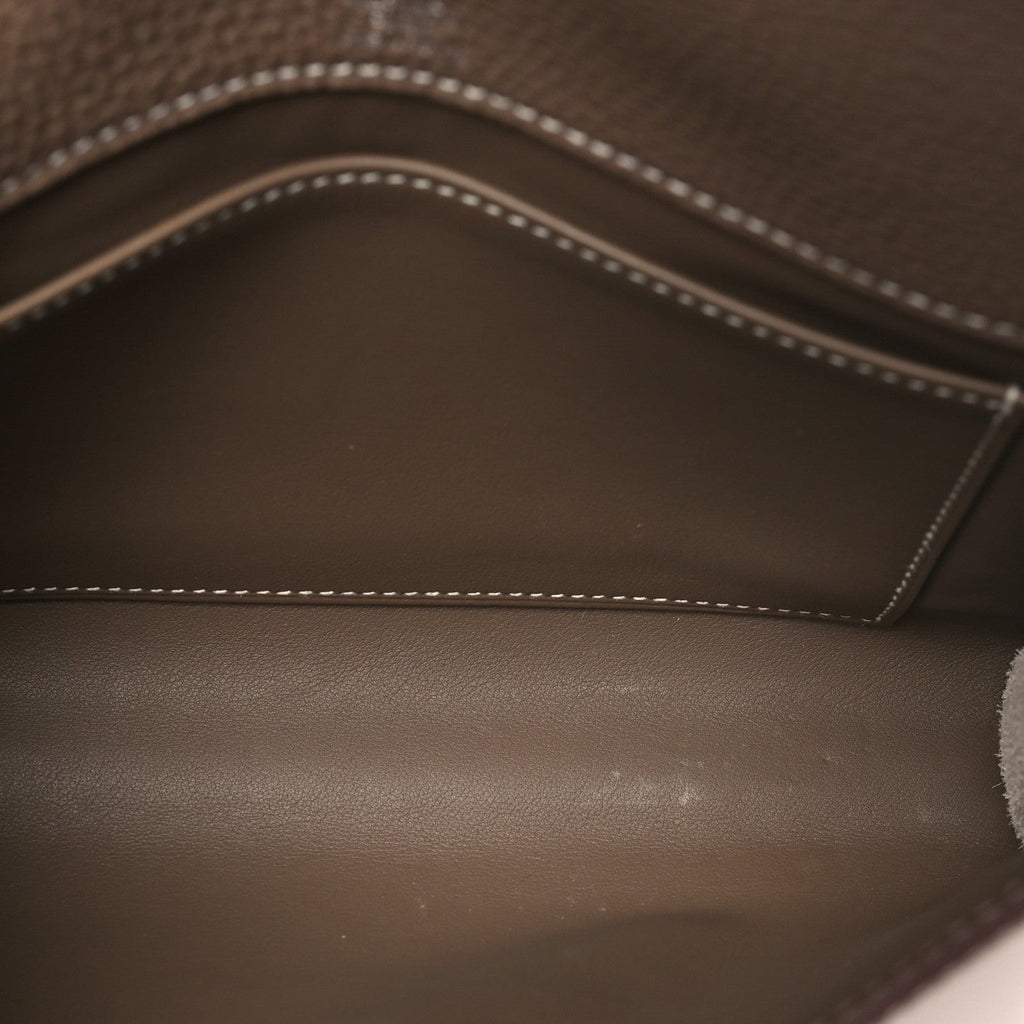 Togo Sac A Depeches 21 Messenger Bag Etoupe