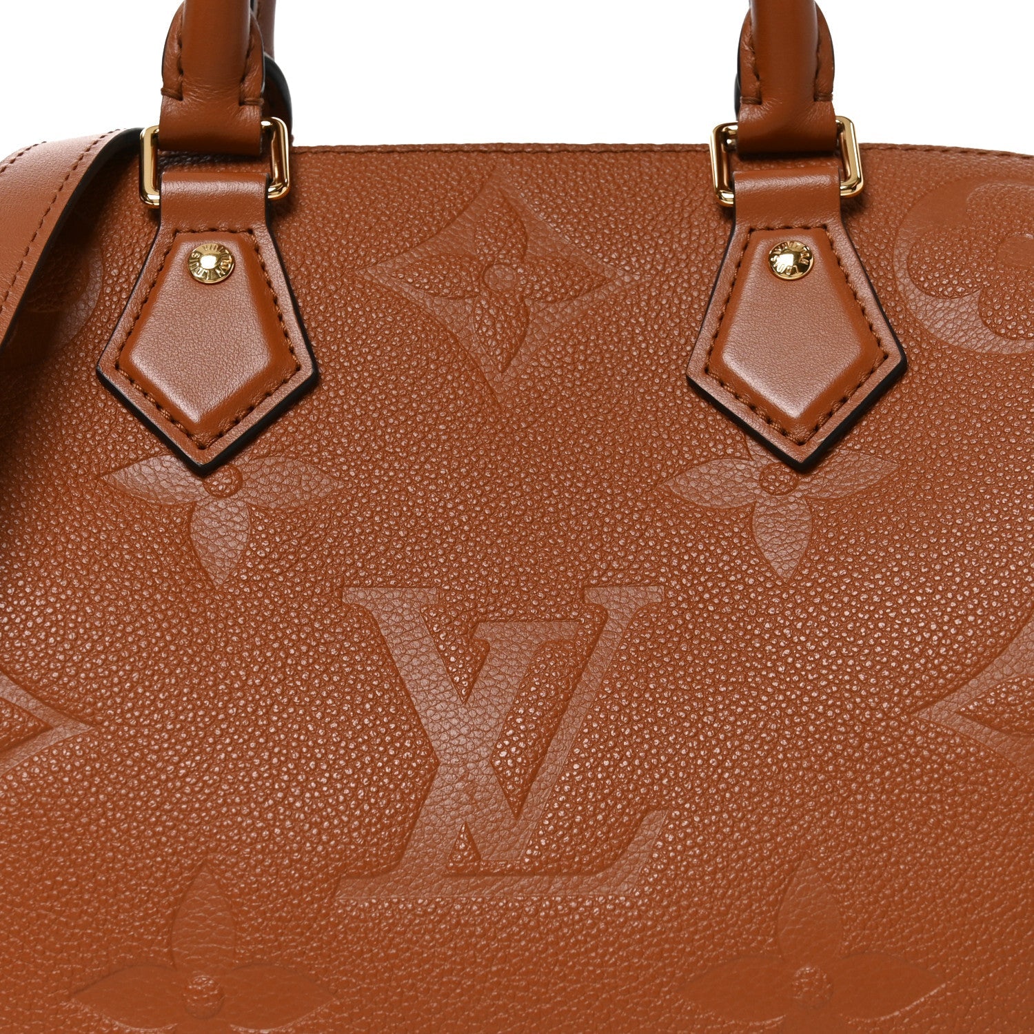 Empreinte Monogram Giant Speedy Bandouliere 25 Cognac