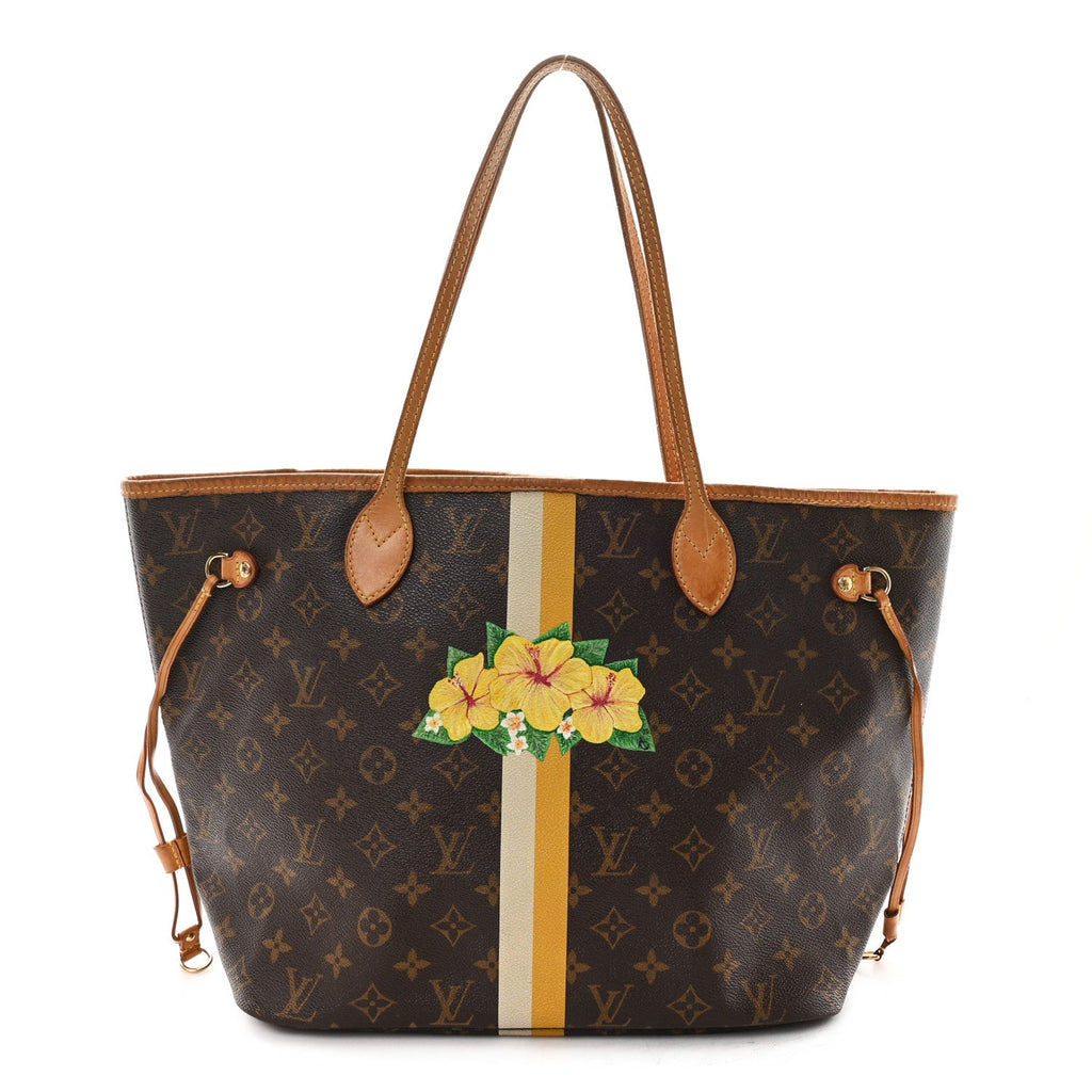 Monogram My LV Heritage Neverfull MM Yellow White