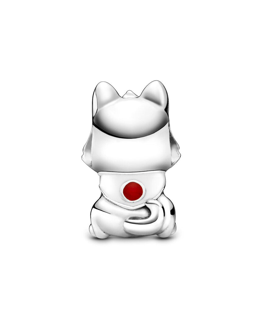 Pandora Moments Silver Japanese Akita Inu Dog Charm
