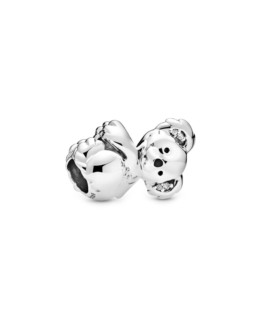 Pandora Moments Silver Cz Koala Charm