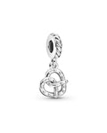 Pandora Moments Silver Pretzel Dangle Charm