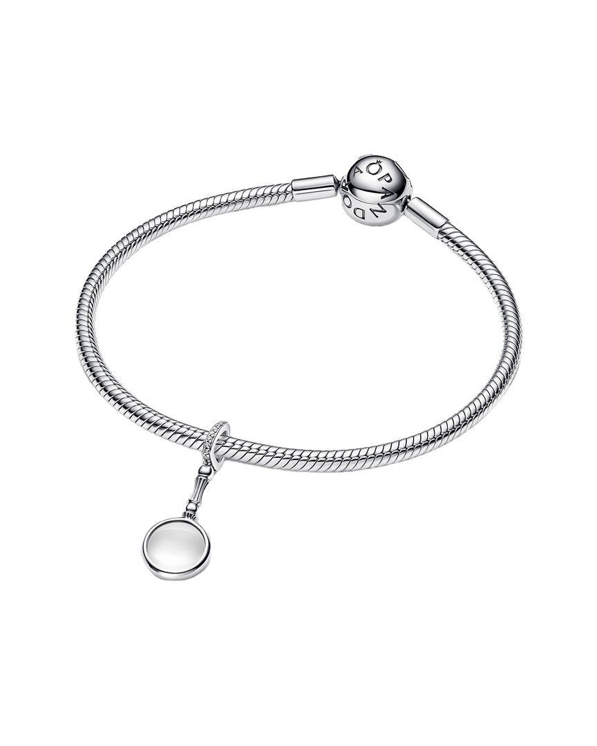 Pandora Moments Silver Cz Dangle Charm