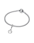 Pandora Moments Silver Cz Dangle Charm