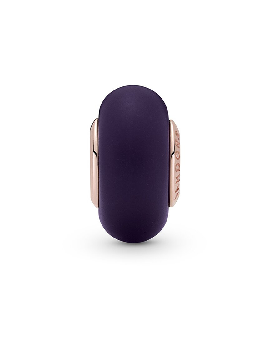 Pandora Moments 14K Rose Gold Plated Murano Glass Charm