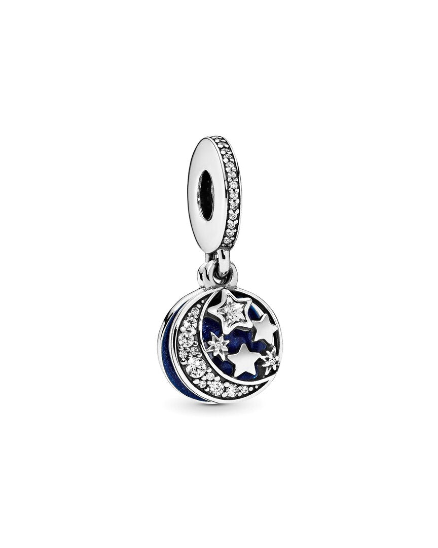 Pandora Moments Silver Cz Charm
