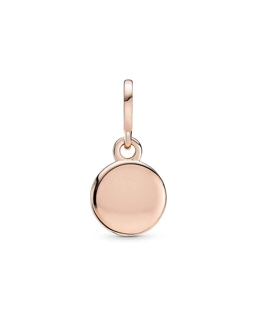 Pandora Signature 14K Rose Gold Plated Cz Crown Charm