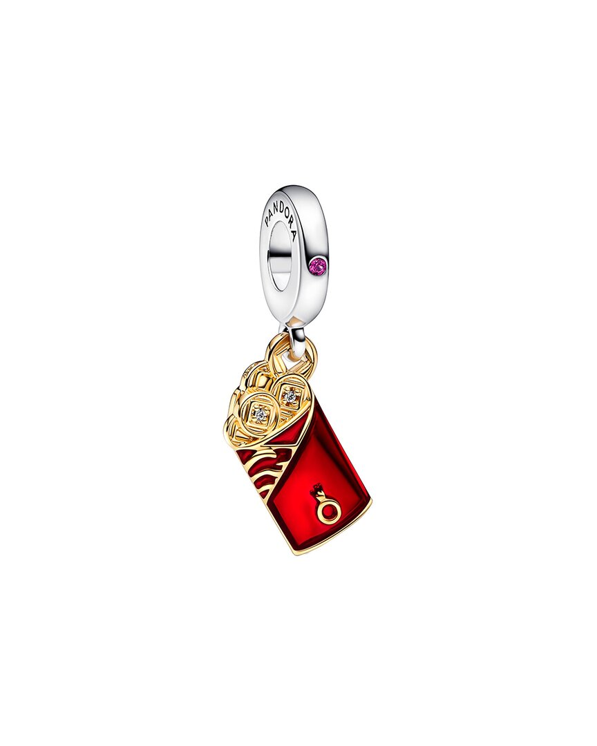 Pandora Moments Silver & 14K Plated Charm