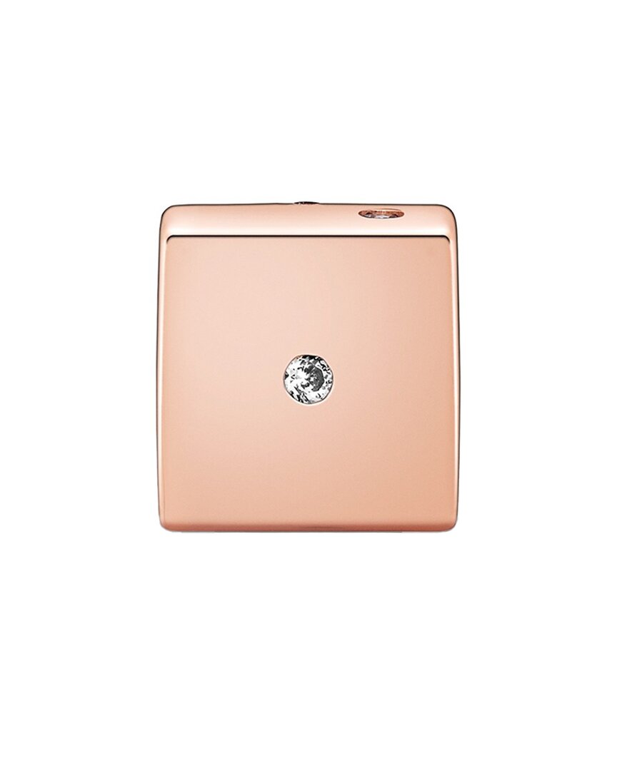 Pandora Moments 14K Rose Gold Plated Cz Charm