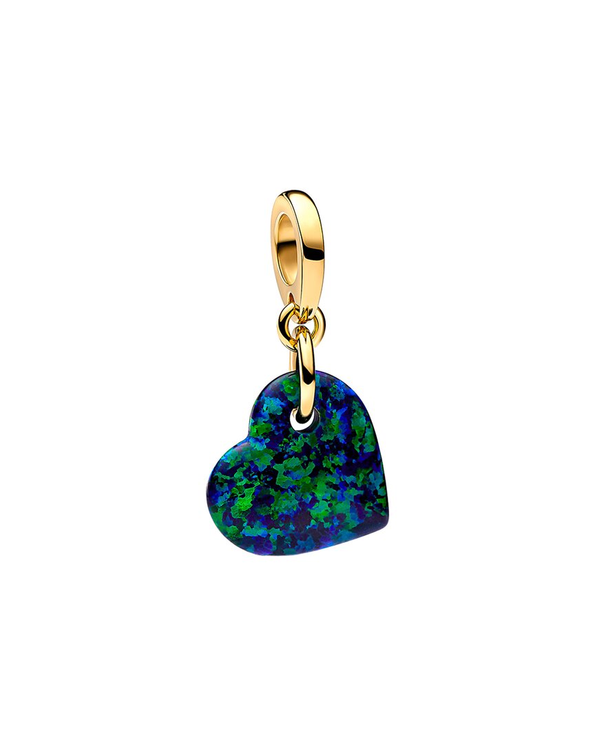 Pandora Moments 14K Plated Lab-Grown Opal Charm