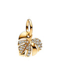 Pandora Moments 14K Plated Cz Charm