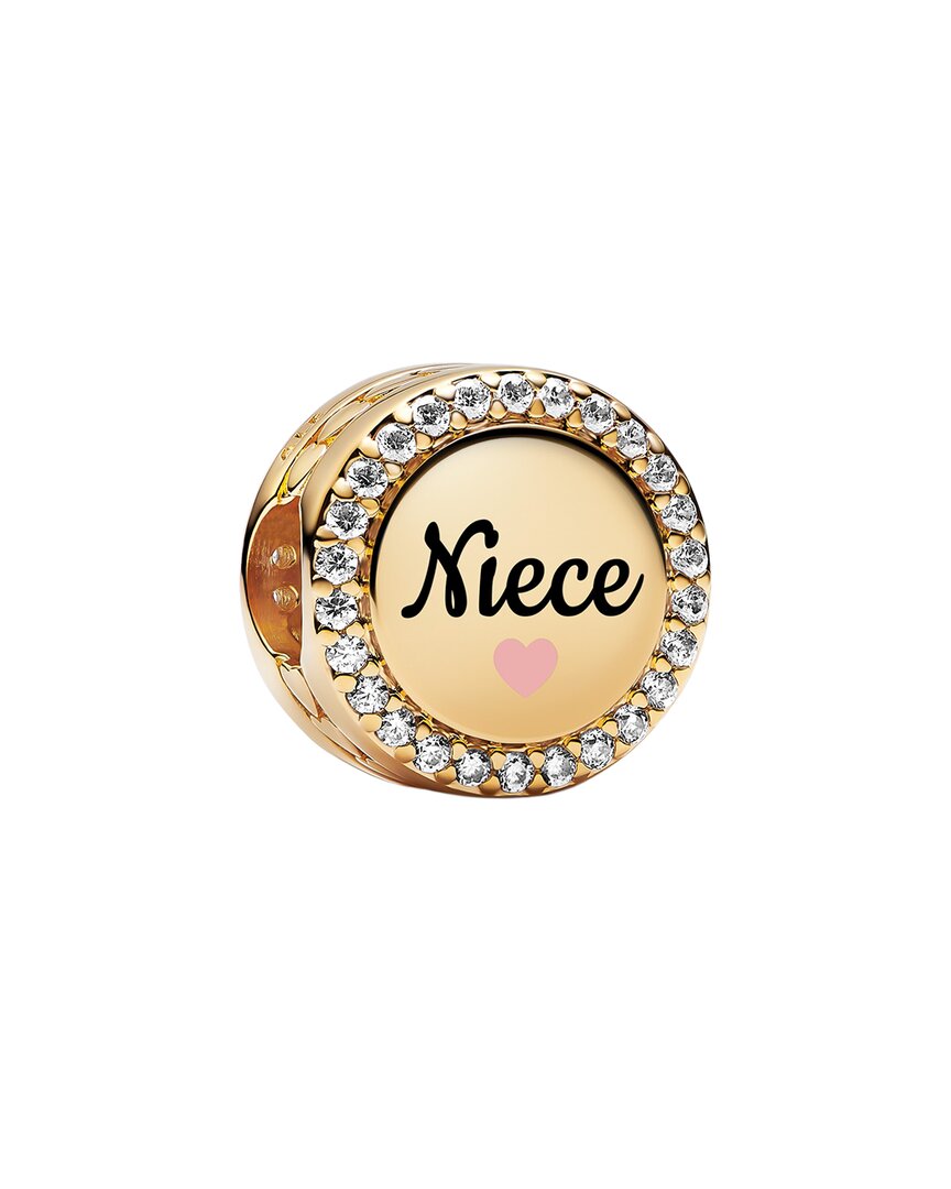 Pandora 14K Plated Cz Charm
