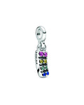 Pandora Me Silver Crystal Rainbow Mini Dangle Charm