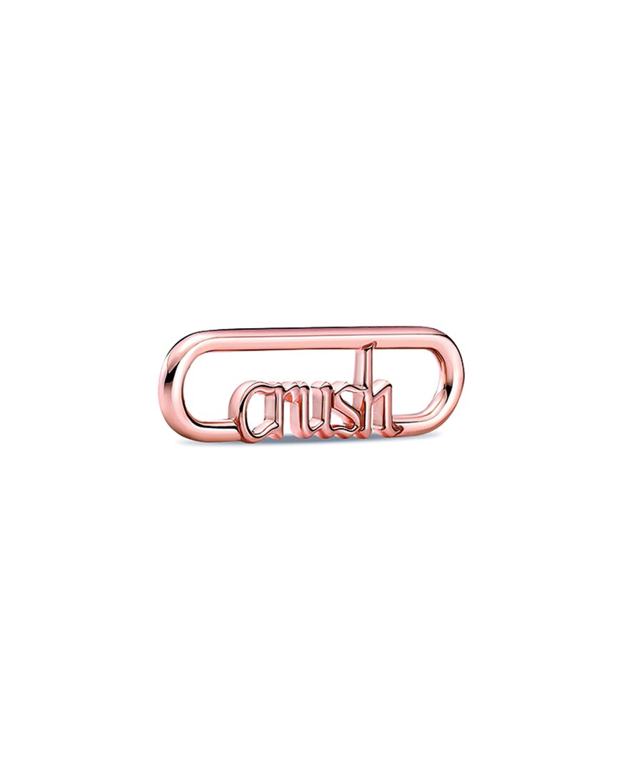 Pandora Me 14K Plated Crush Script Charm No Color