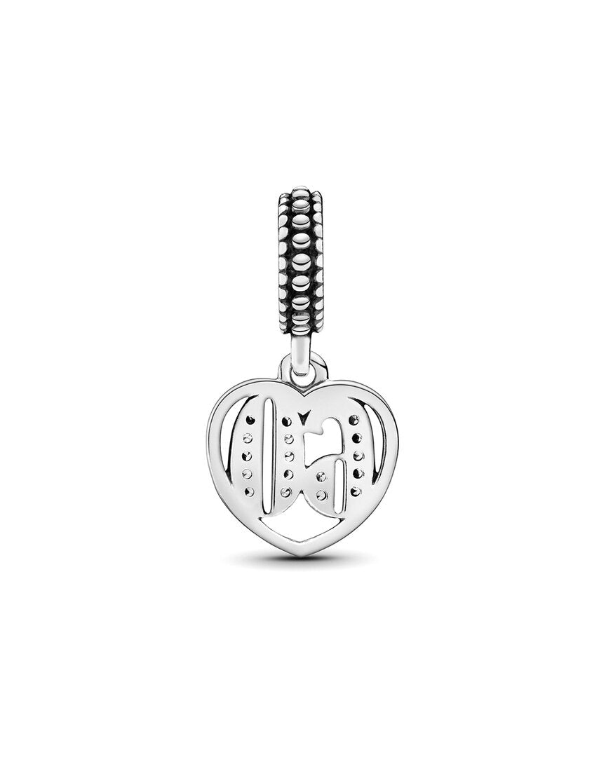 Pandora Moments Silver Cz Charm
