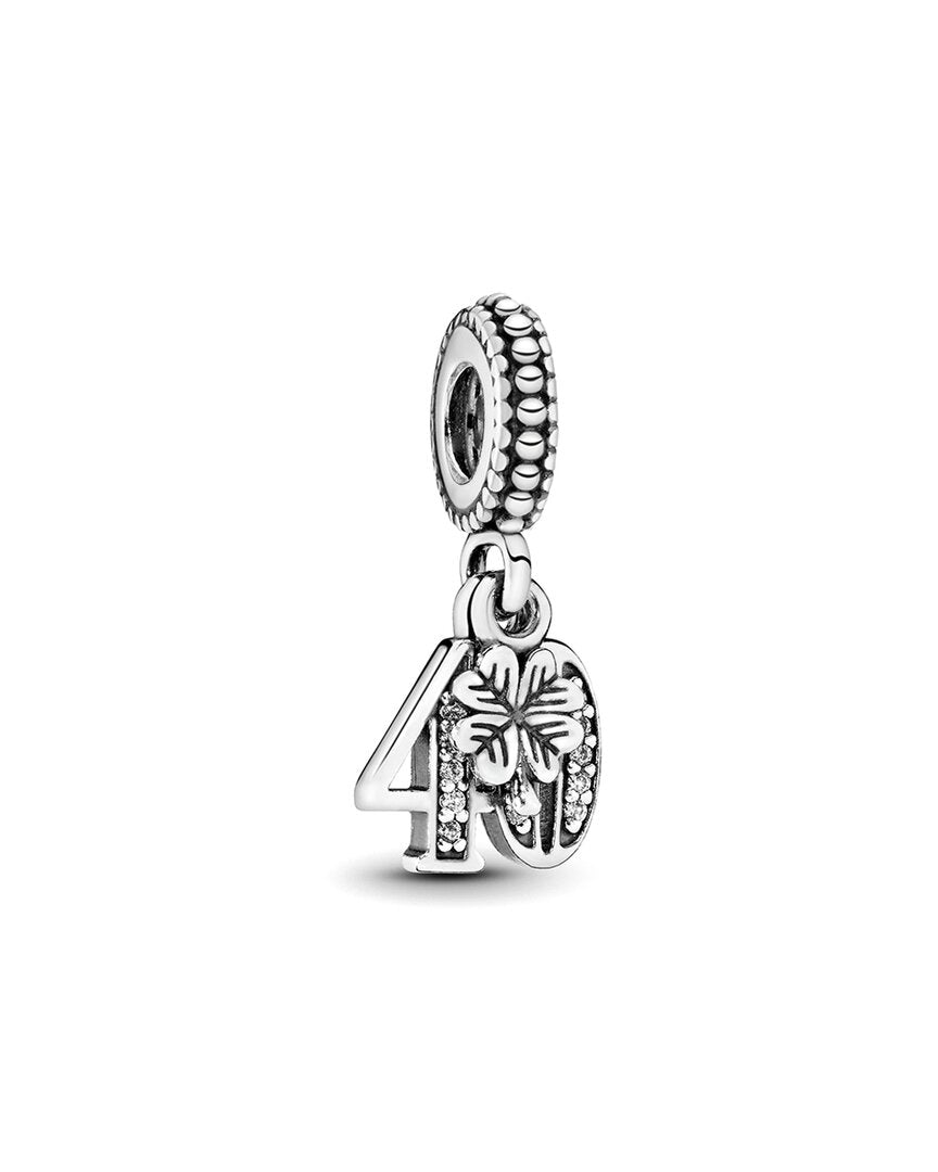 Pandora Moments Silver Cz Charm