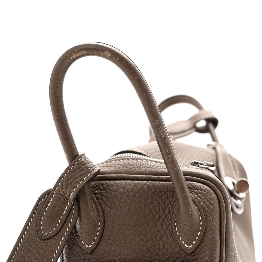 Taurillon Clemence Mini Lindy 20 Etoupe