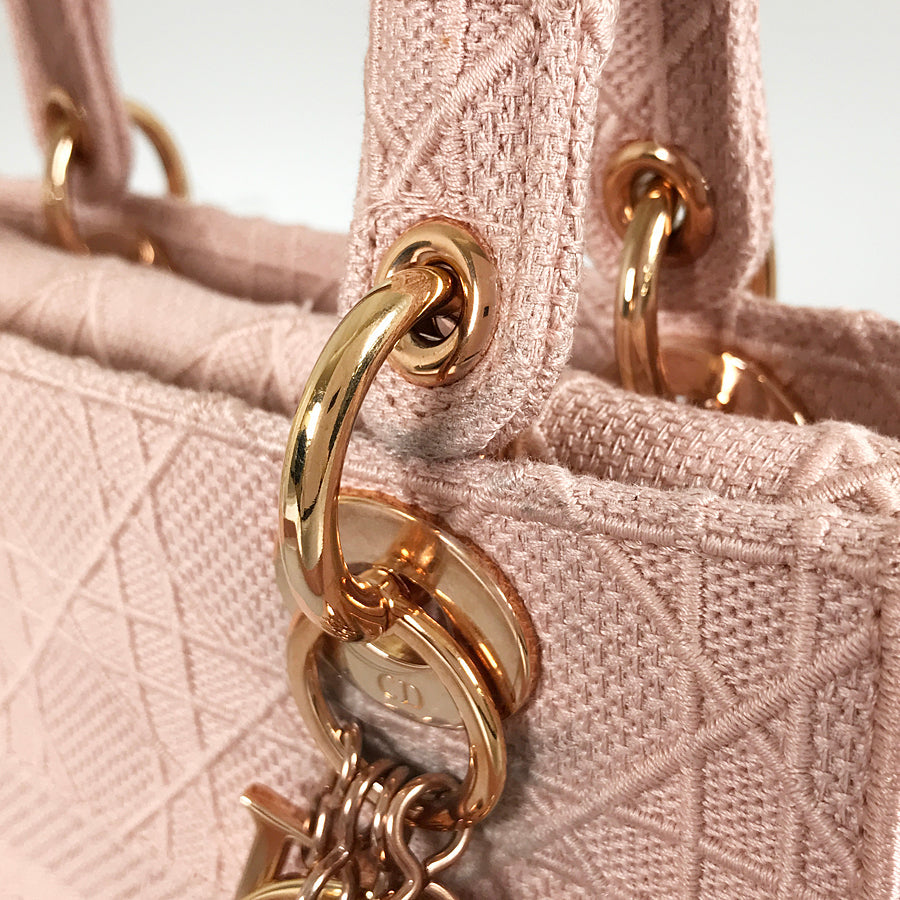 Dior Canage Medium LADY D-LITE Hand bag