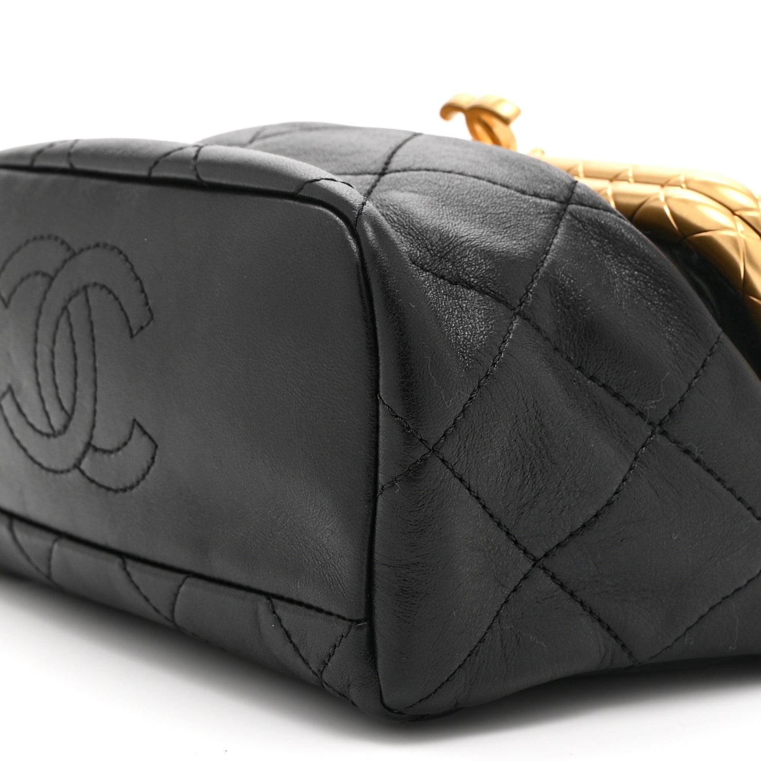 Lambskin Quilted My Crush Bag Black