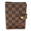 Damier Ebene Small Ring Agenda Cover
