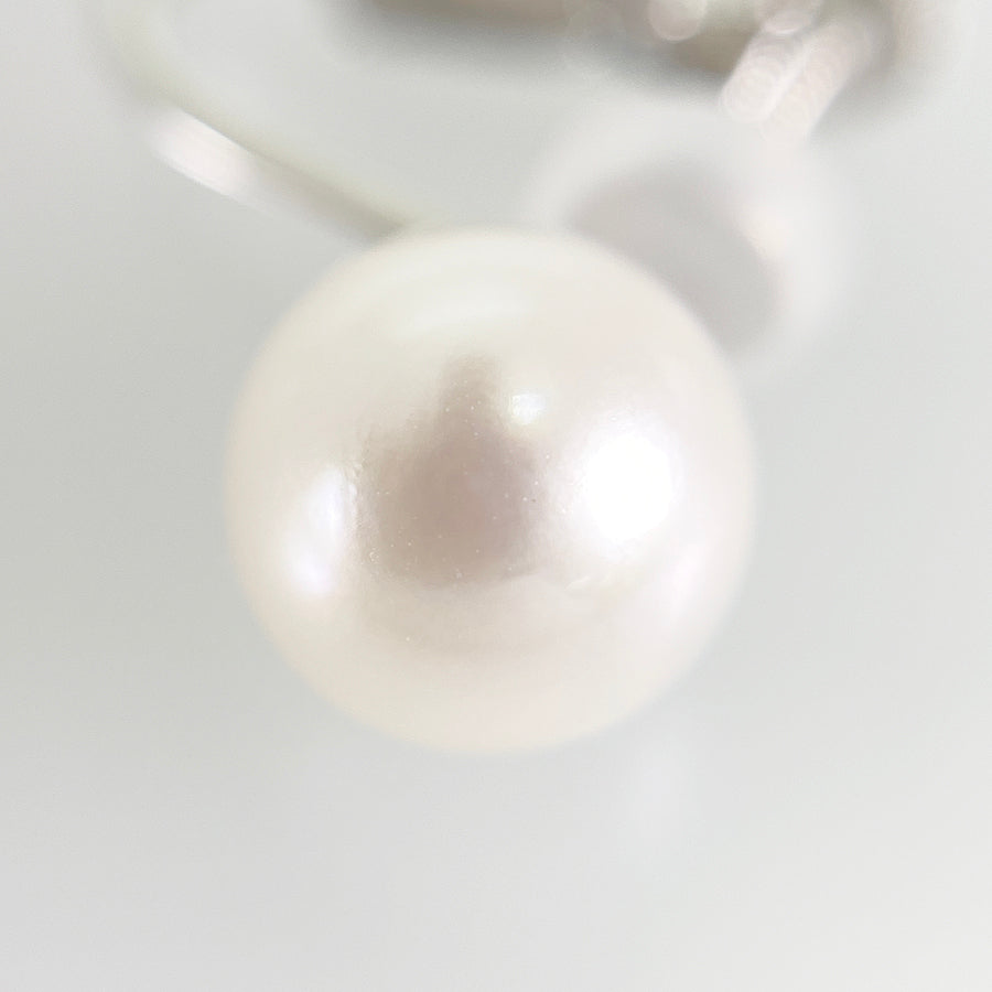 Necklace Silver Akoya Pearl