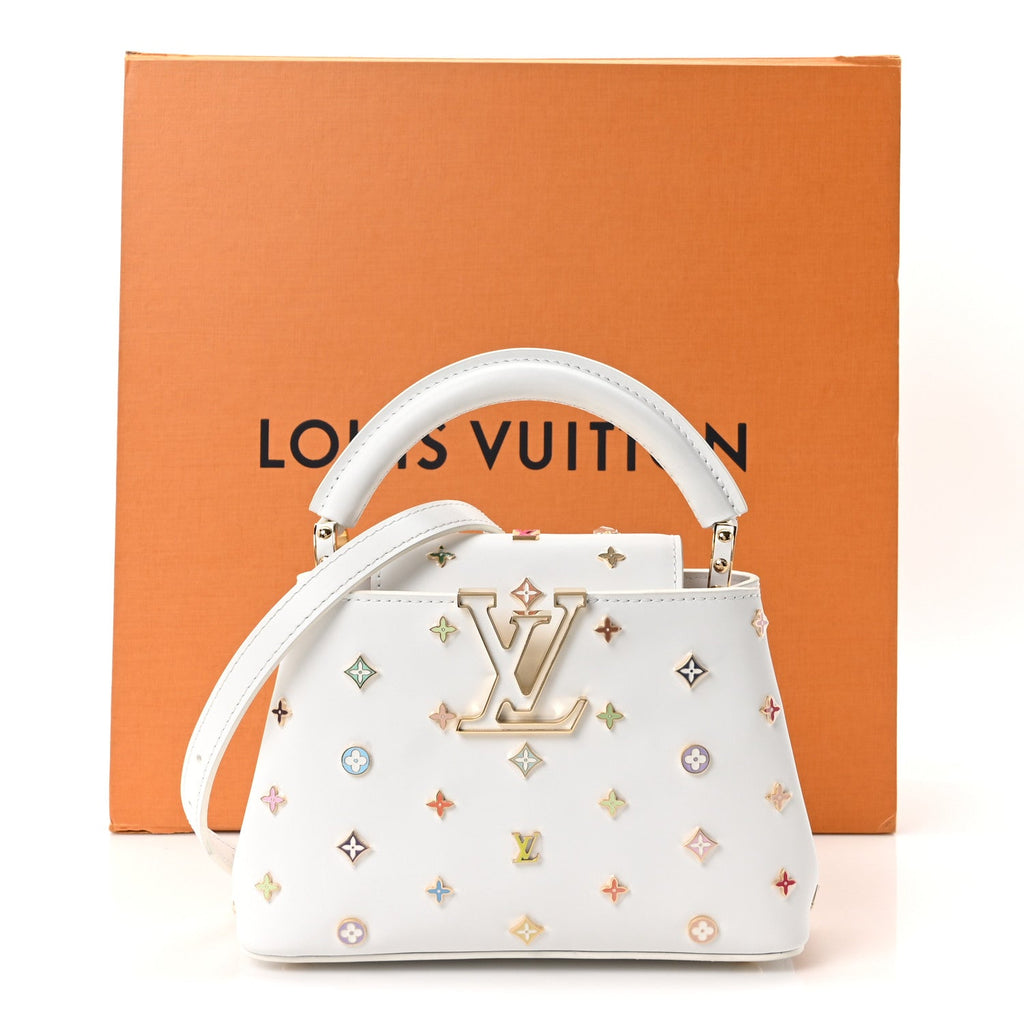 LV X TM Cowhide Mini Capucines Multicolor
