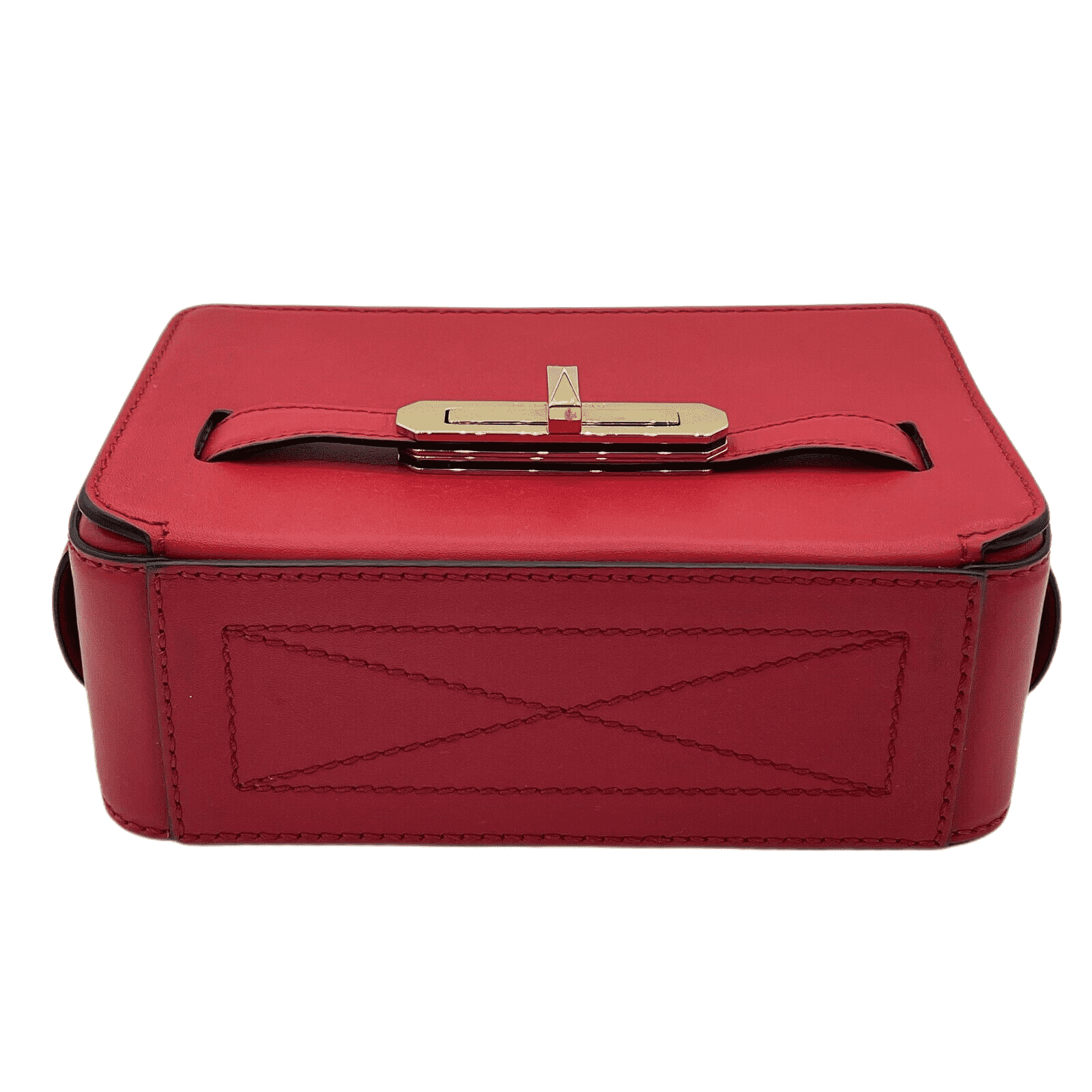 Alexander McQueen Myth Red Leather Crossbody Bag