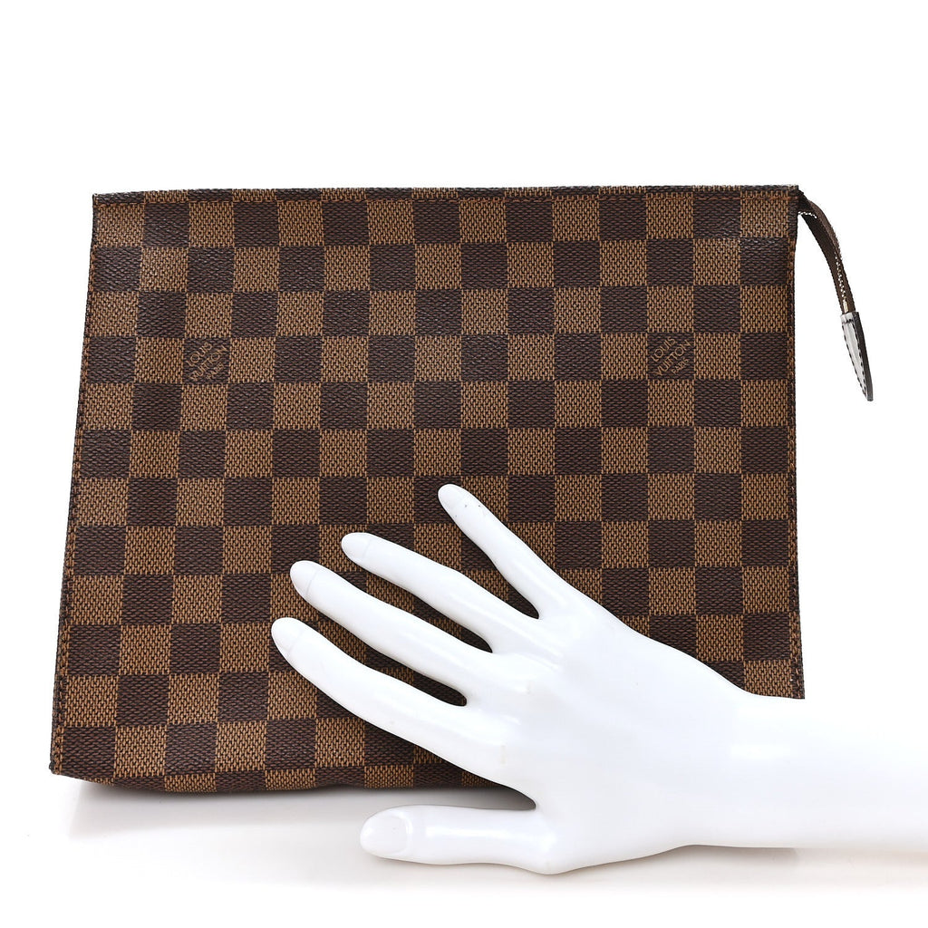 Damier Ebene Toiletry Pouch 26