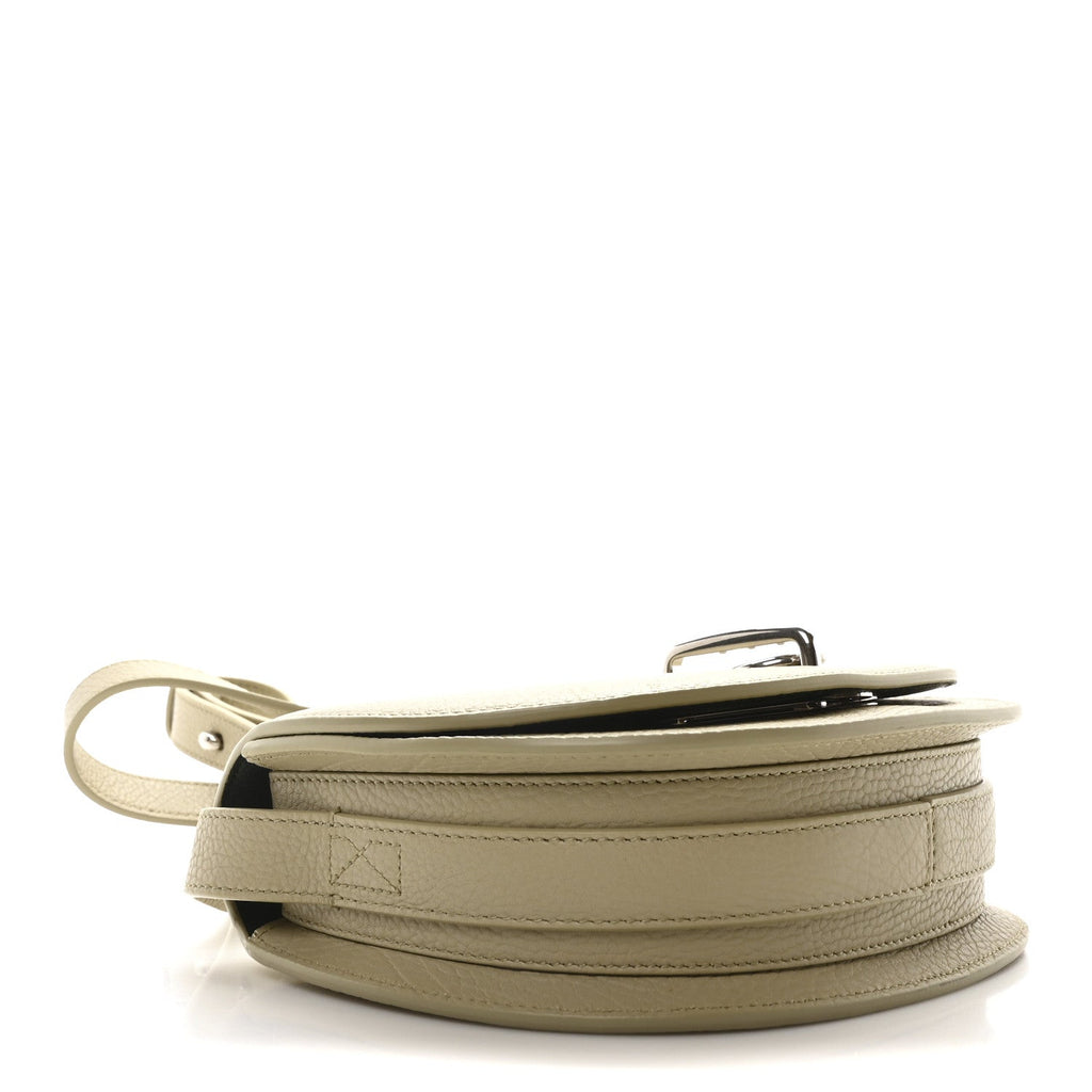 Grainy Calfskin Mini Rocking Horse Crossbody Hunter