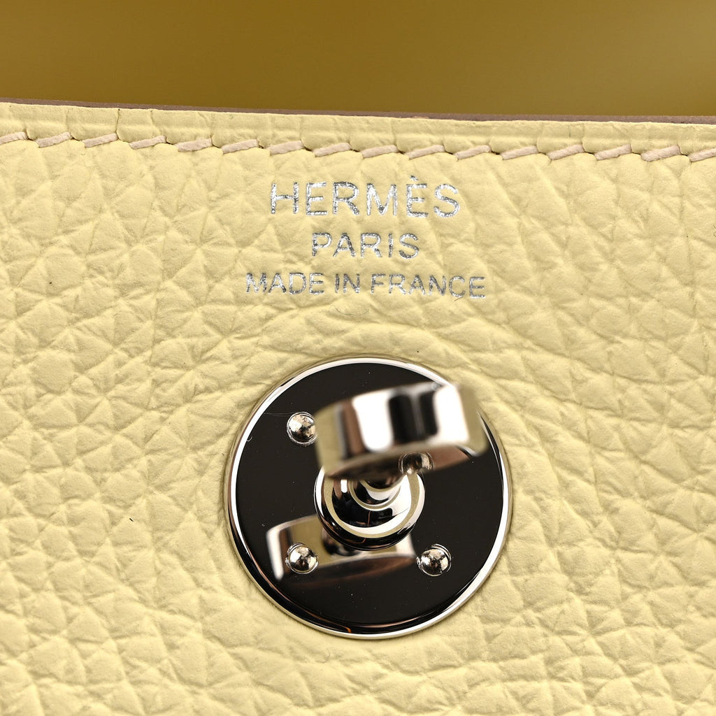 Taurillon Clemence Mini Lindy 20 Jaune Milton
