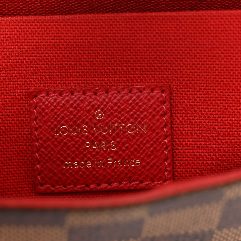 Damier Ebene Pochette Felicie Chain Wallet