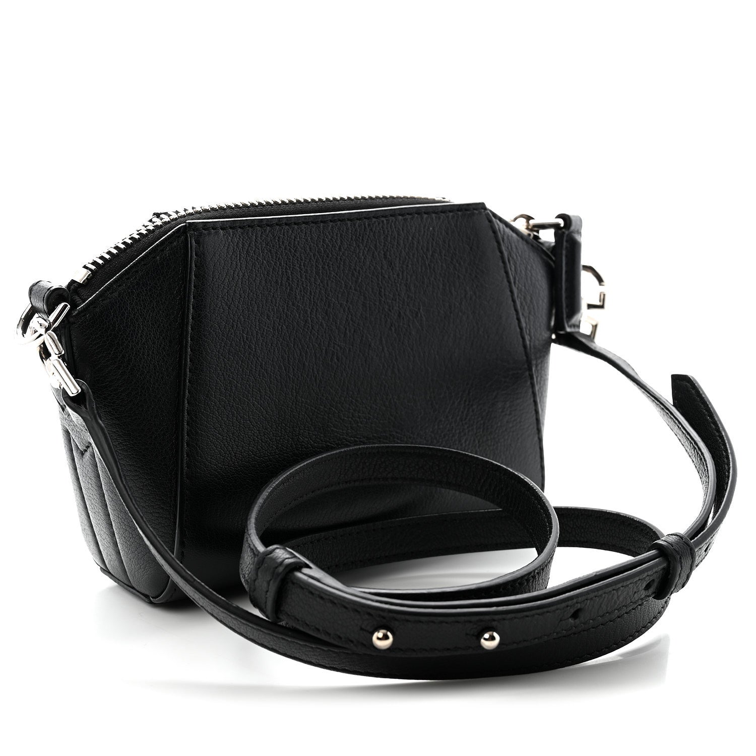 Sugar Goatskin Nano Antigona Black