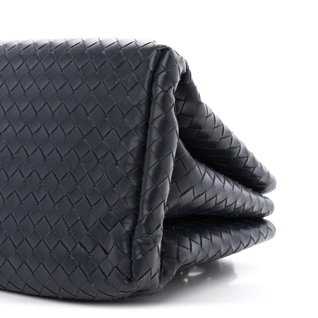 Light Calf Intrecciato Small Roma Tote  Light Tourmaline