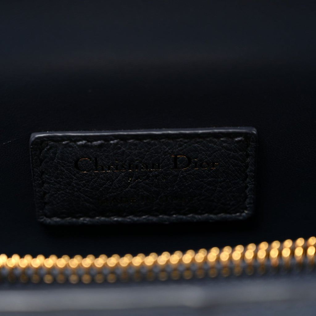 Ostrich Large St. Honore Tote Dark Denim