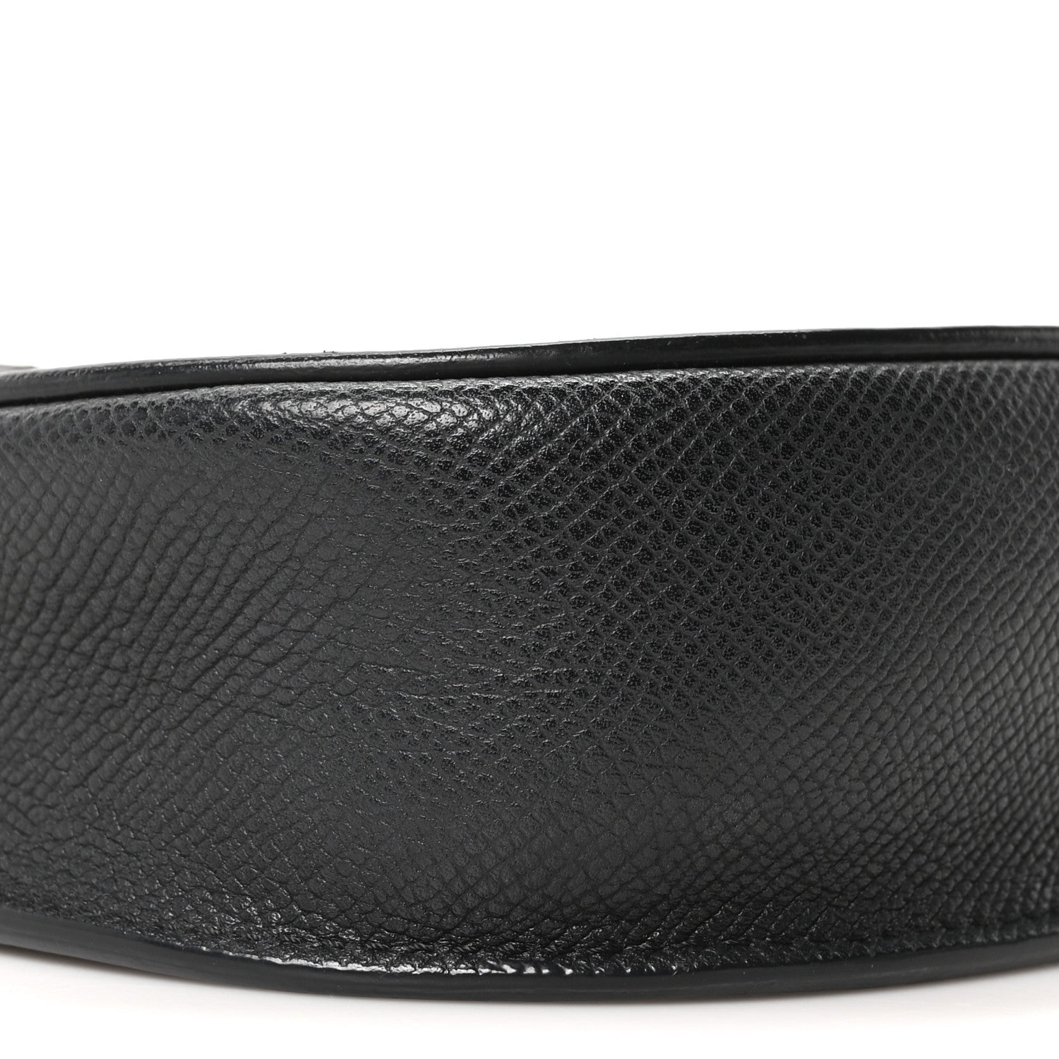 Grained Calfskin Small Trotteur Black