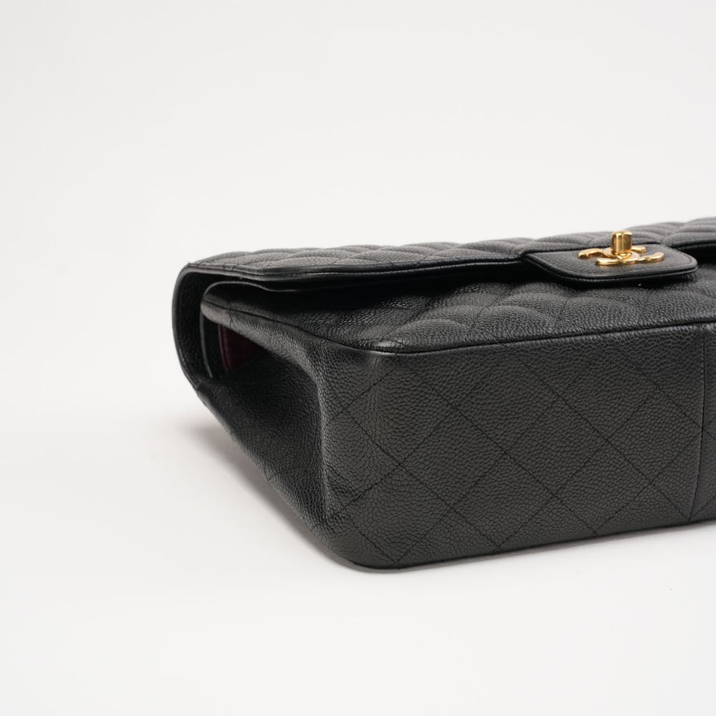 Chanel Jumbo Classic Double Flap Bag Caviar 2015