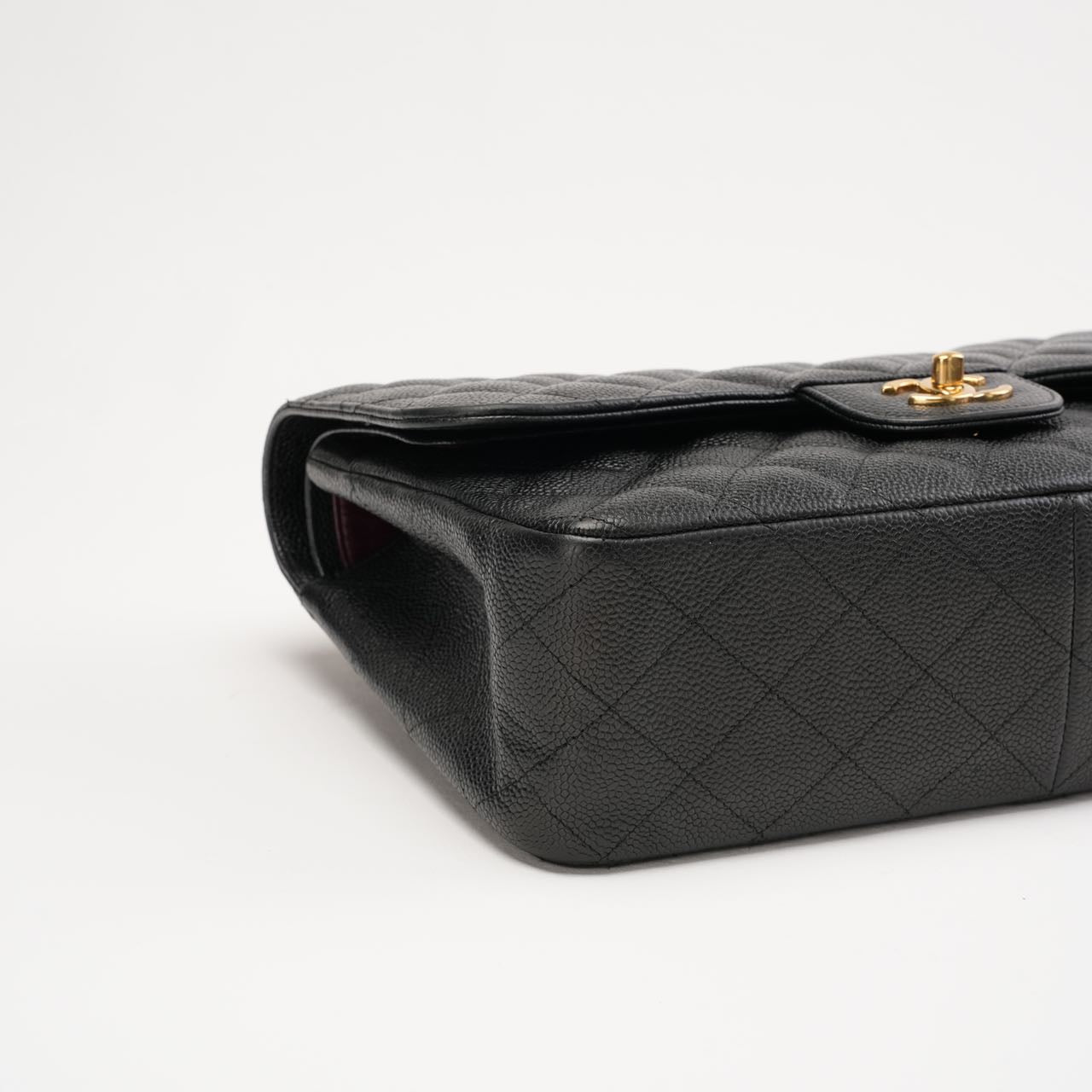 Chanel Jumbo Classic Double Flap Bag Caviar 2015