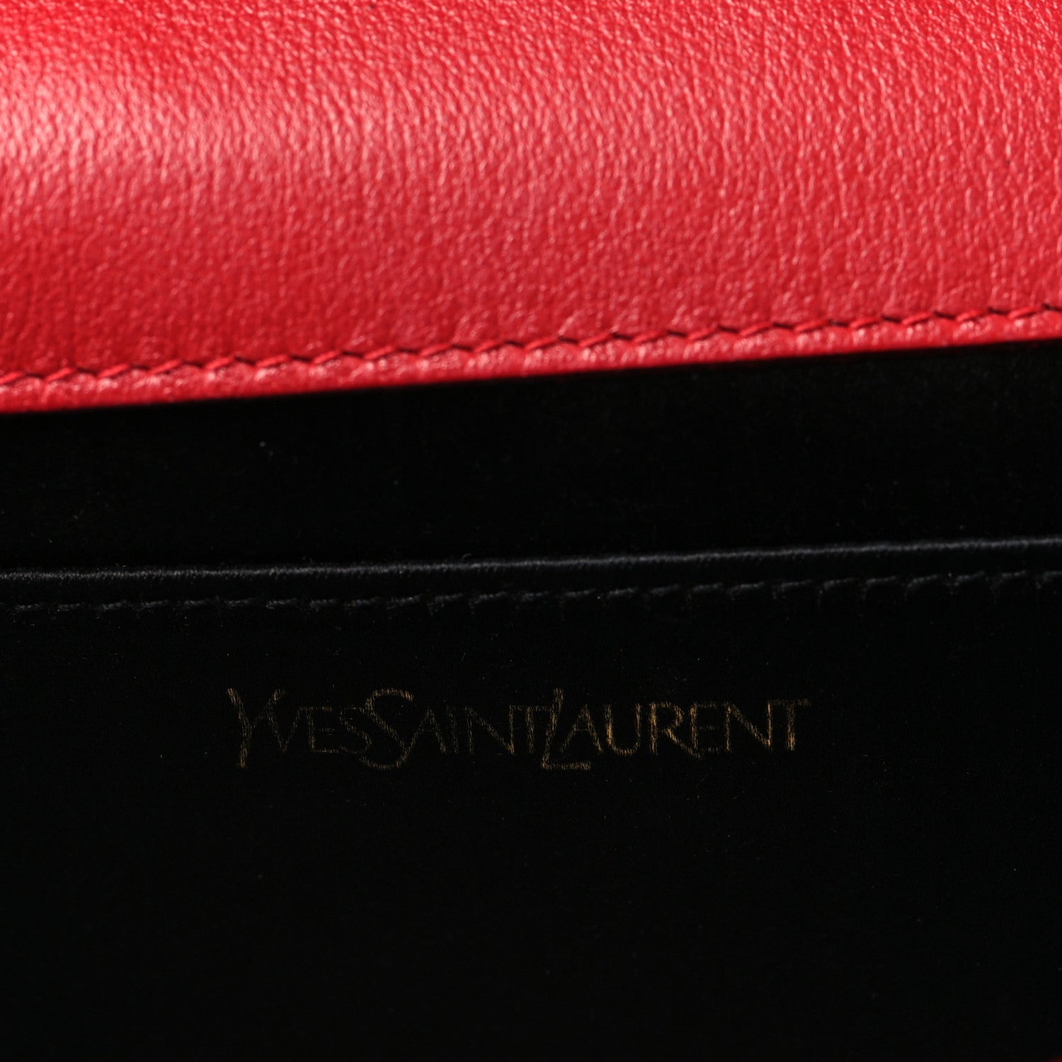 Calfskin Monogram Large Belle De Jour Clutch Red