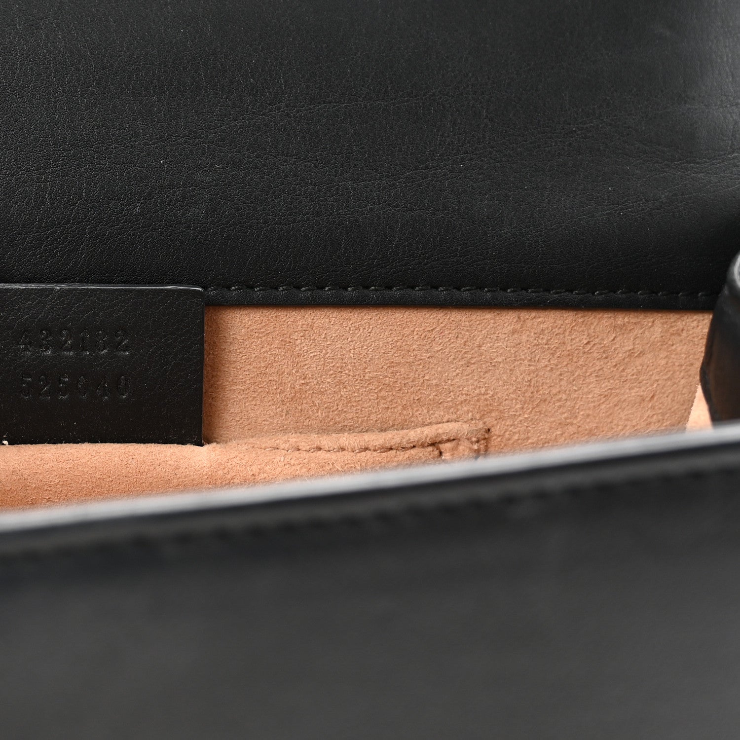 Calfskin Studded Small Padlock Shoulder Bag Black