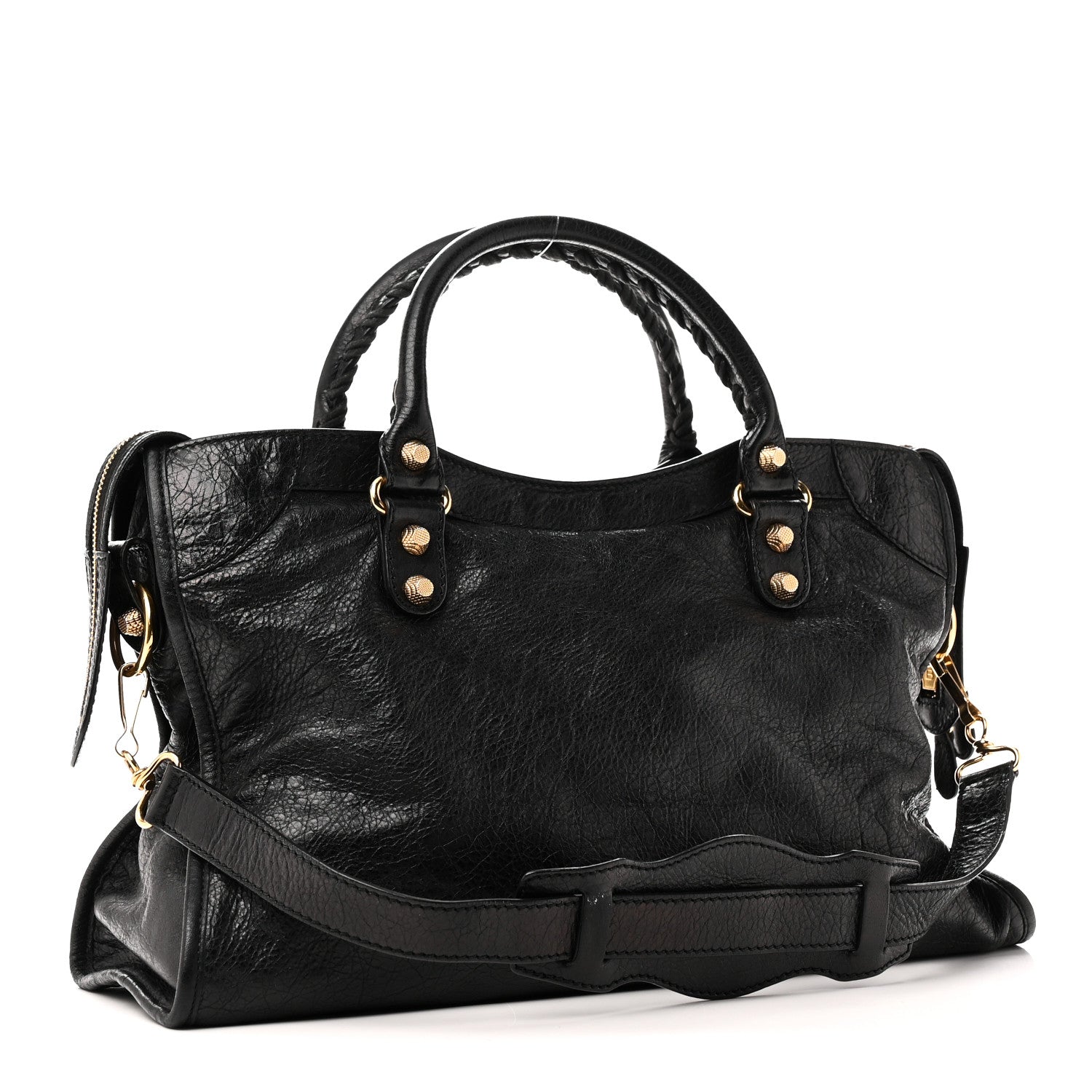 Agneau Giant 12 Gold Hardware City Black